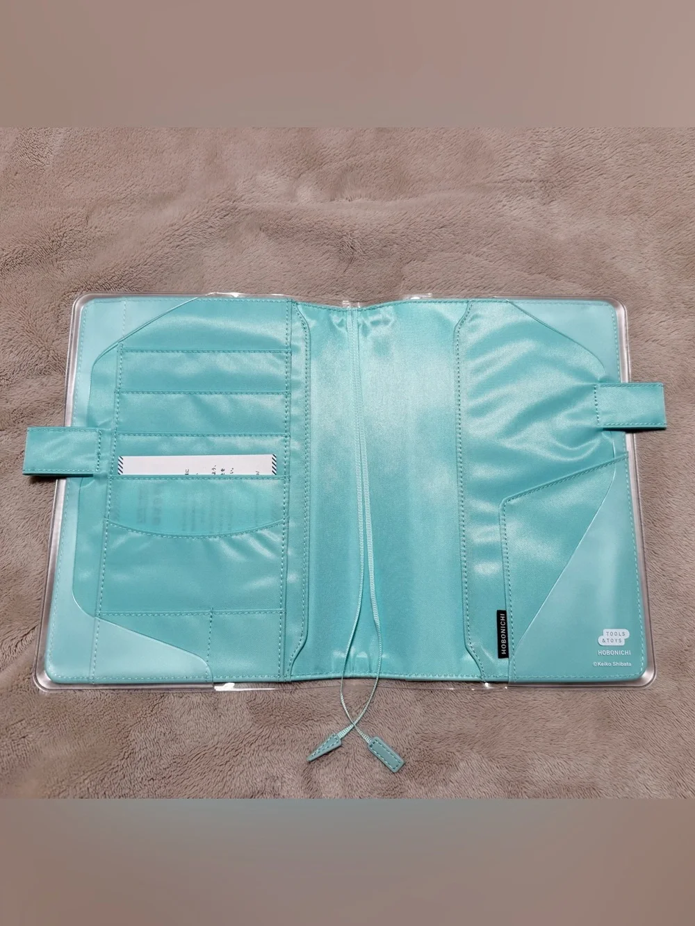 Hobonichi A5 colors with cover on cover